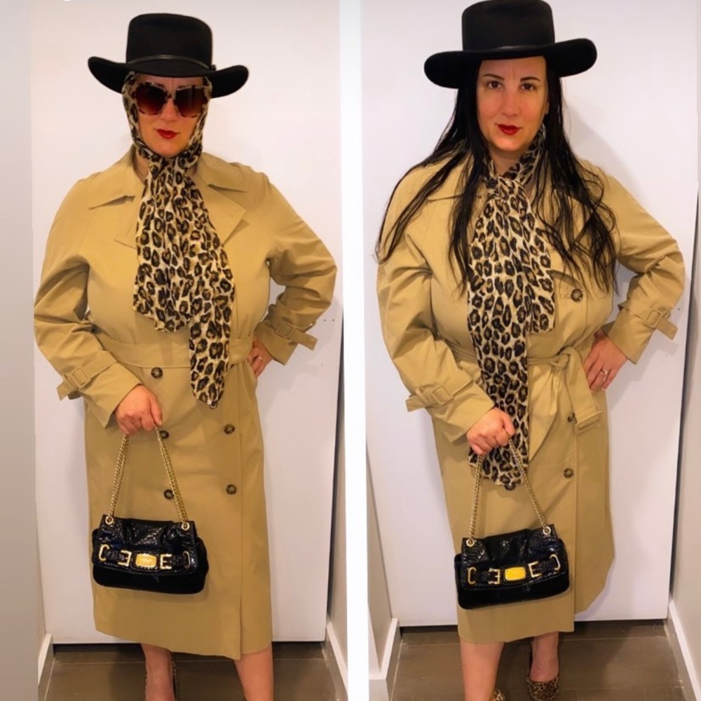 H&M Trench coat for Women - size small - worn once - beige